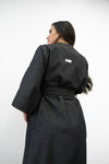 Black Denim Trench