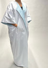 White x Powder Blue Reversible Kimono